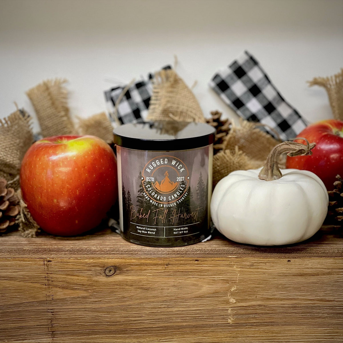 Baked Fall Harvest Coconut Soy Candle – Ruggedwickcc