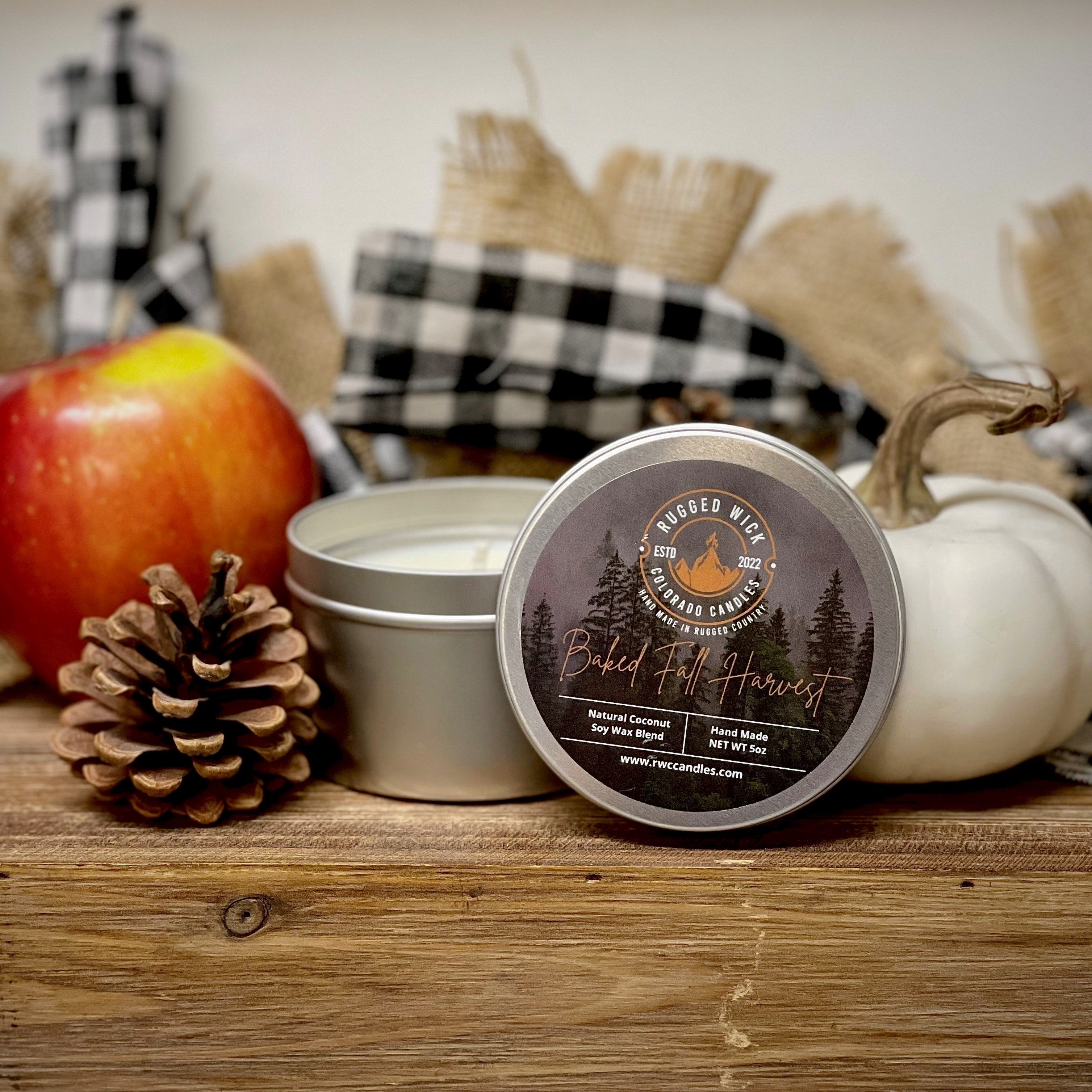 Baked Fall Harvest Coconut Soy Candle