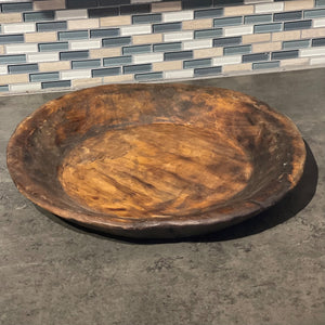 Large Round Dough Bowl