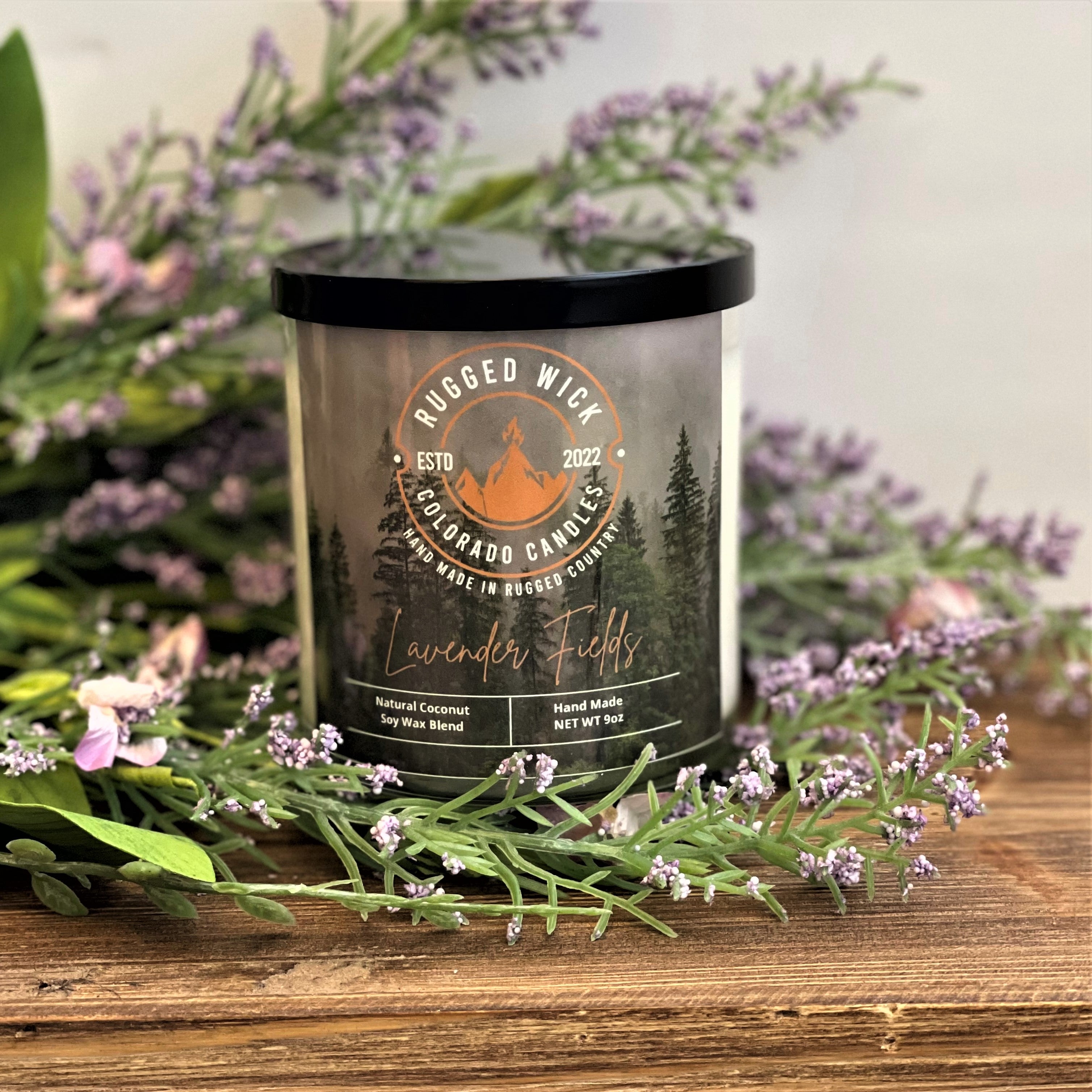 Lavender Fields Coconut Soy Candle