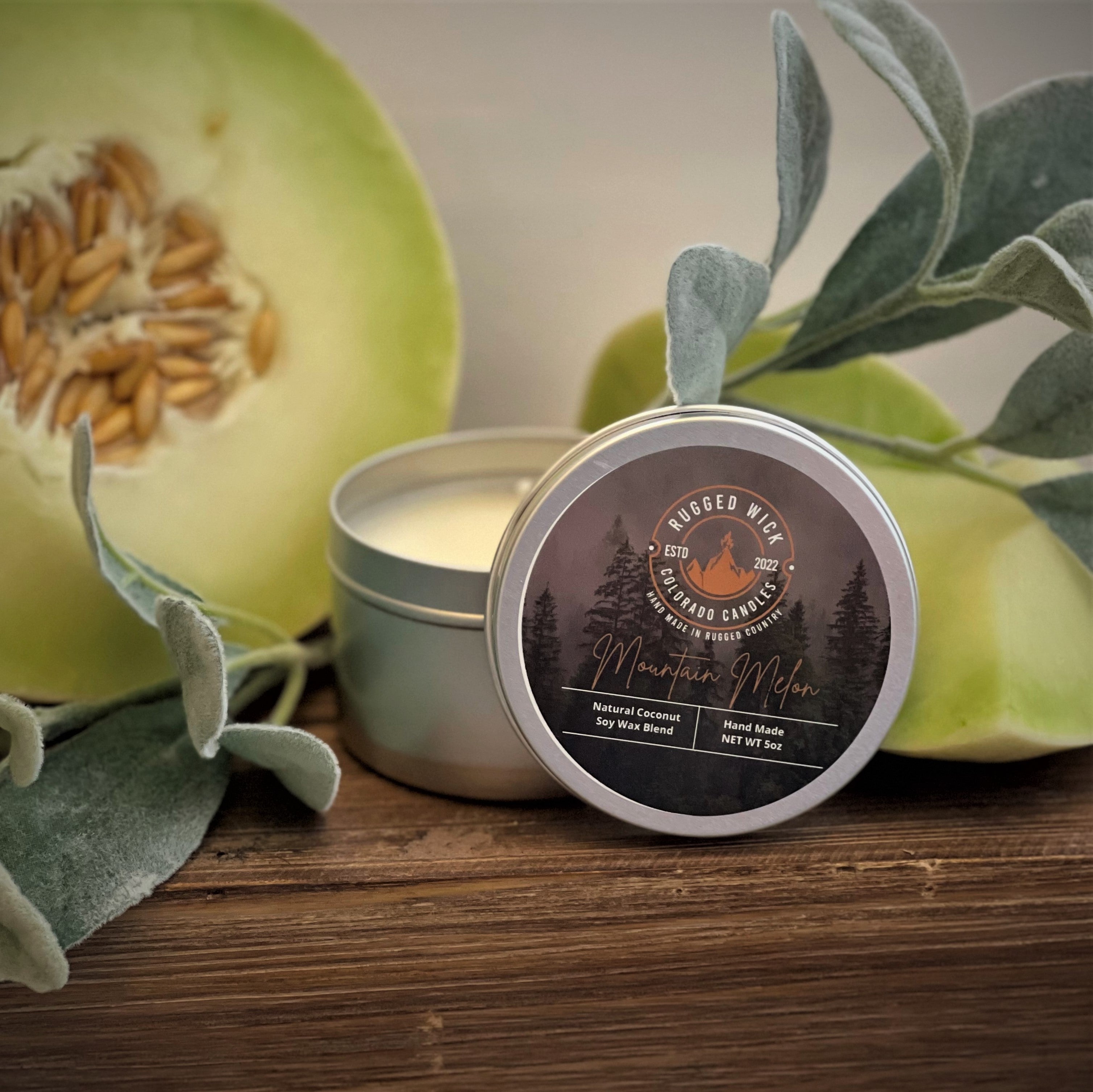 Mountain Melon Coconut Soy Candle